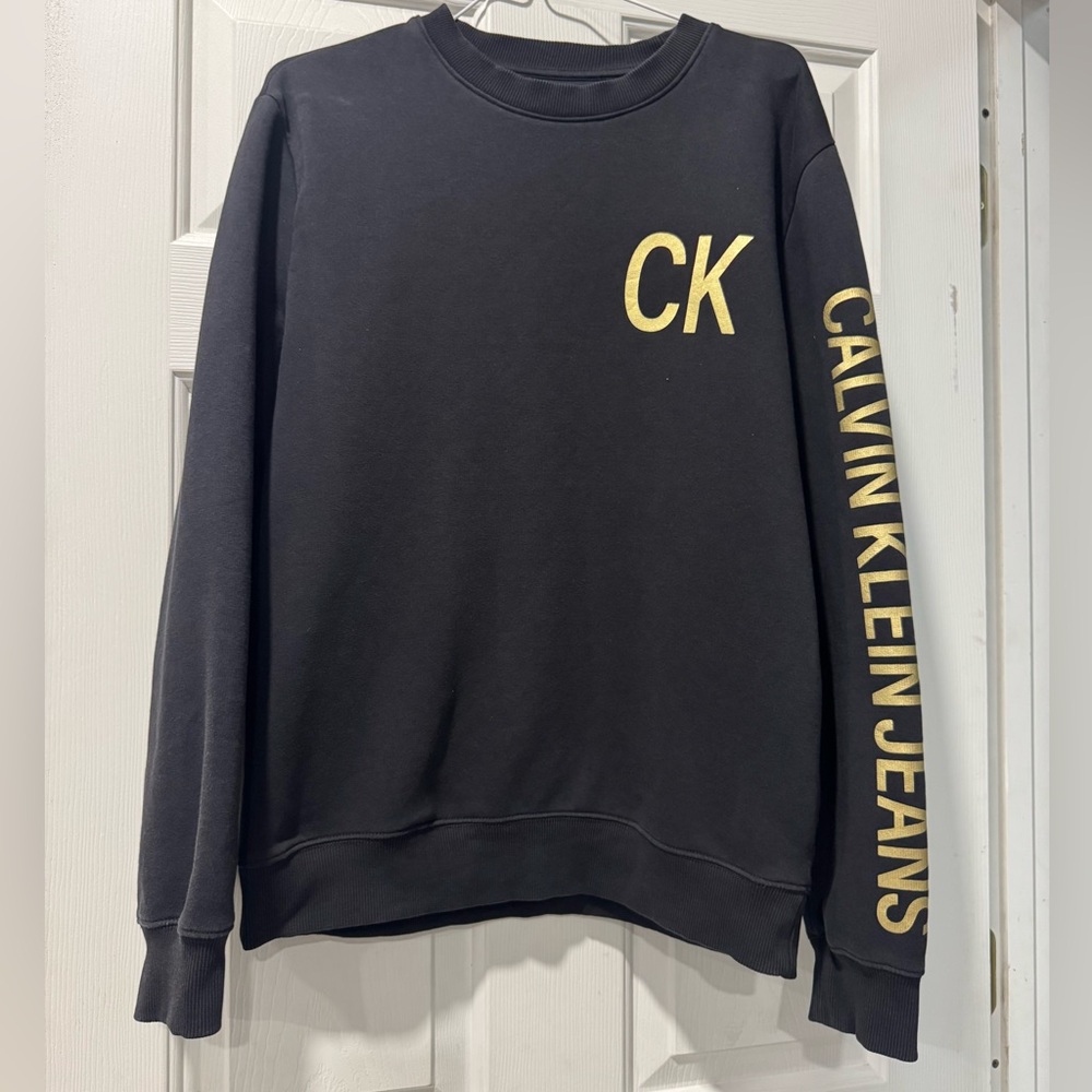 Calvin Klein Men's Black Sweater